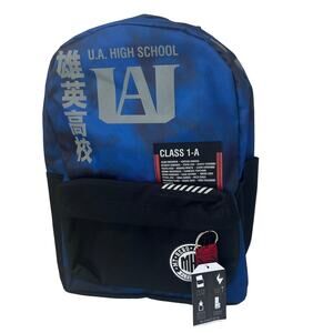 17" Bioworld Anime U.A. My Hero Academia Backpack NWT